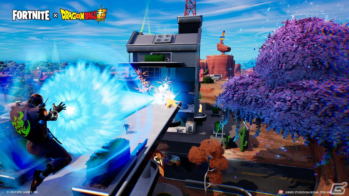 「フォートナイト」にて「ドラゴンボール」との初コラボが開始！悟空やベジータ、破壊神ビルスらが参戦の画像2