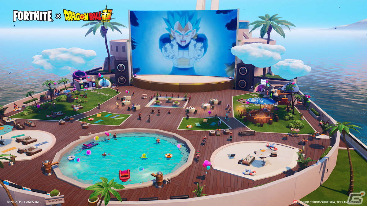 「フォートナイト」にて「ドラゴンボール」との初コラボが開始！悟空やベジータ、破壊神ビルスらが参戦の画像5