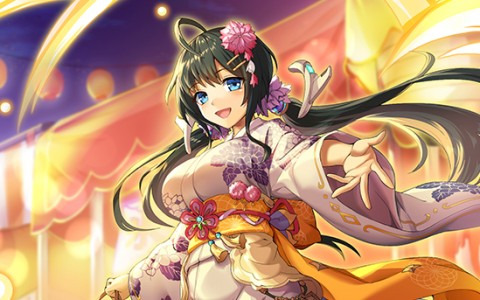 「神姫PROJECT A」にて可憐な浴衣に身を包んだ神姫「ジェフティ」「キュクロプス」が登場