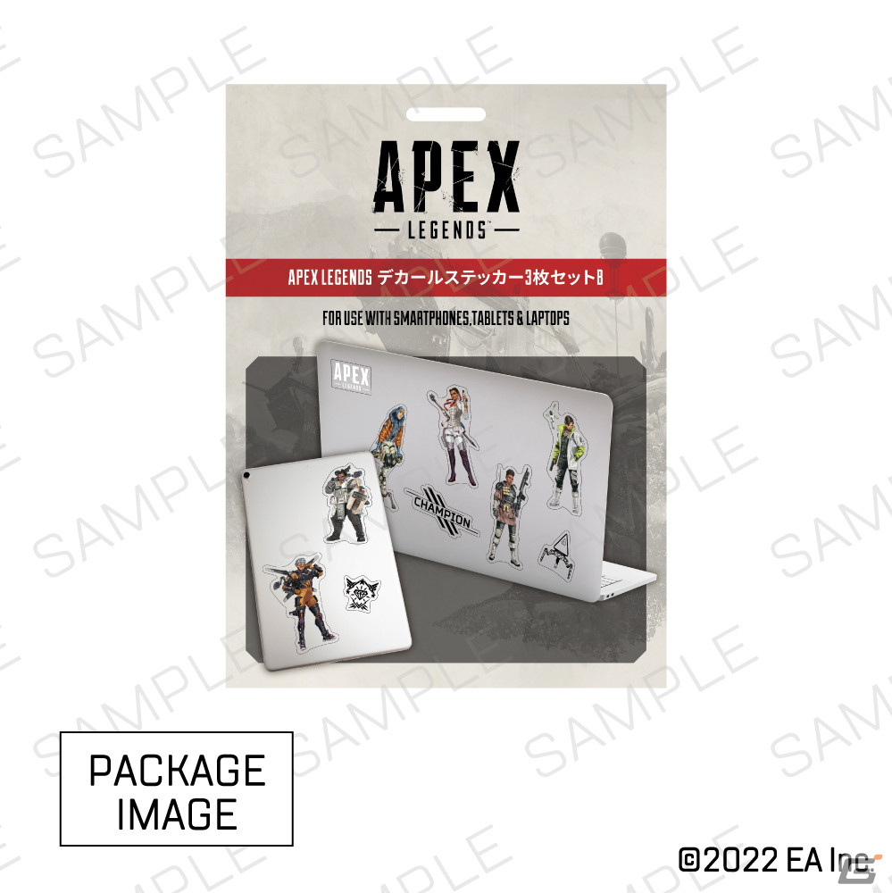 「Apex Legends」のレジェンドやアイコンをモチーフにしたデカールステッカーやアクキーなど4シリーズが8月より順次発売！の画像5