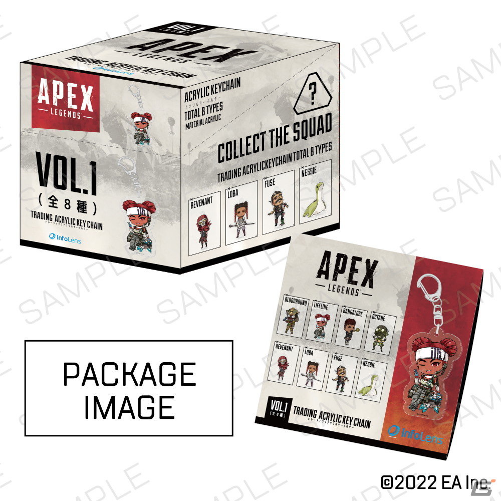「Apex Legends」のレジェンドやアイコンをモチーフにしたデカールステッカーやアクキーなど4シリーズが8月より順次発売！の画像9