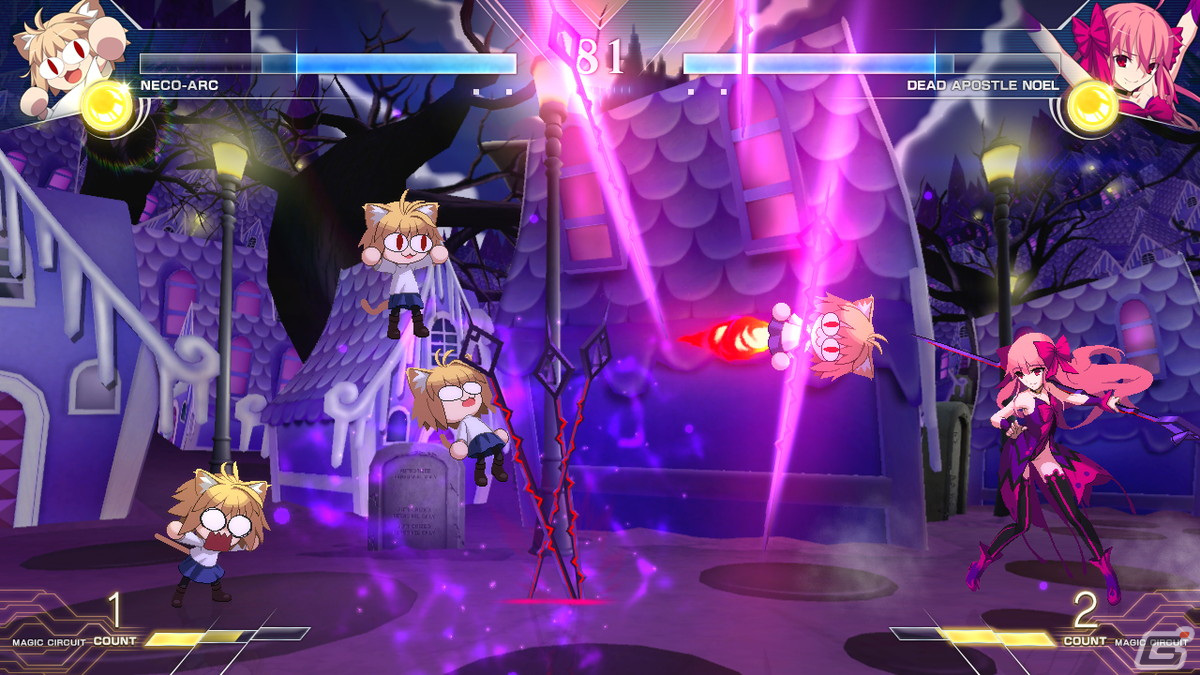 「MELTY BLOOD: TYPE LUMINA」の無料追加キャラ第3弾「ネコアルク」の技やバトル情報などが公開！の画像15
