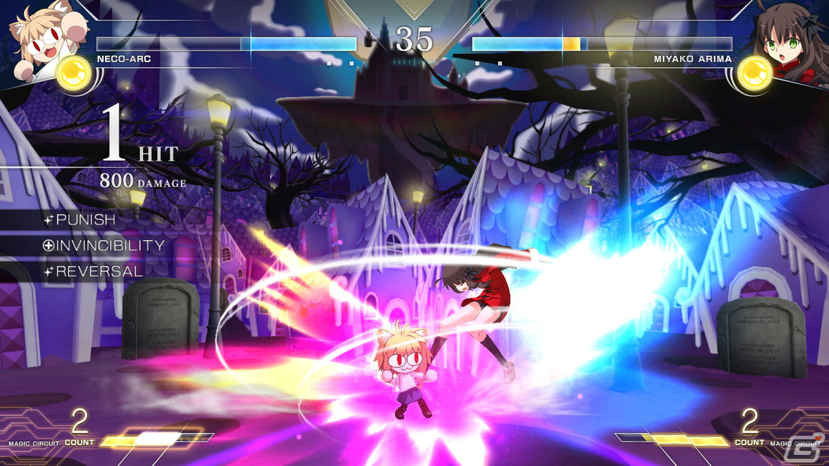 「MELTY BLOOD: TYPE LUMINA」の無料追加キャラ第3弾「ネコアルク」の技やバトル情報などが公開！の画像19