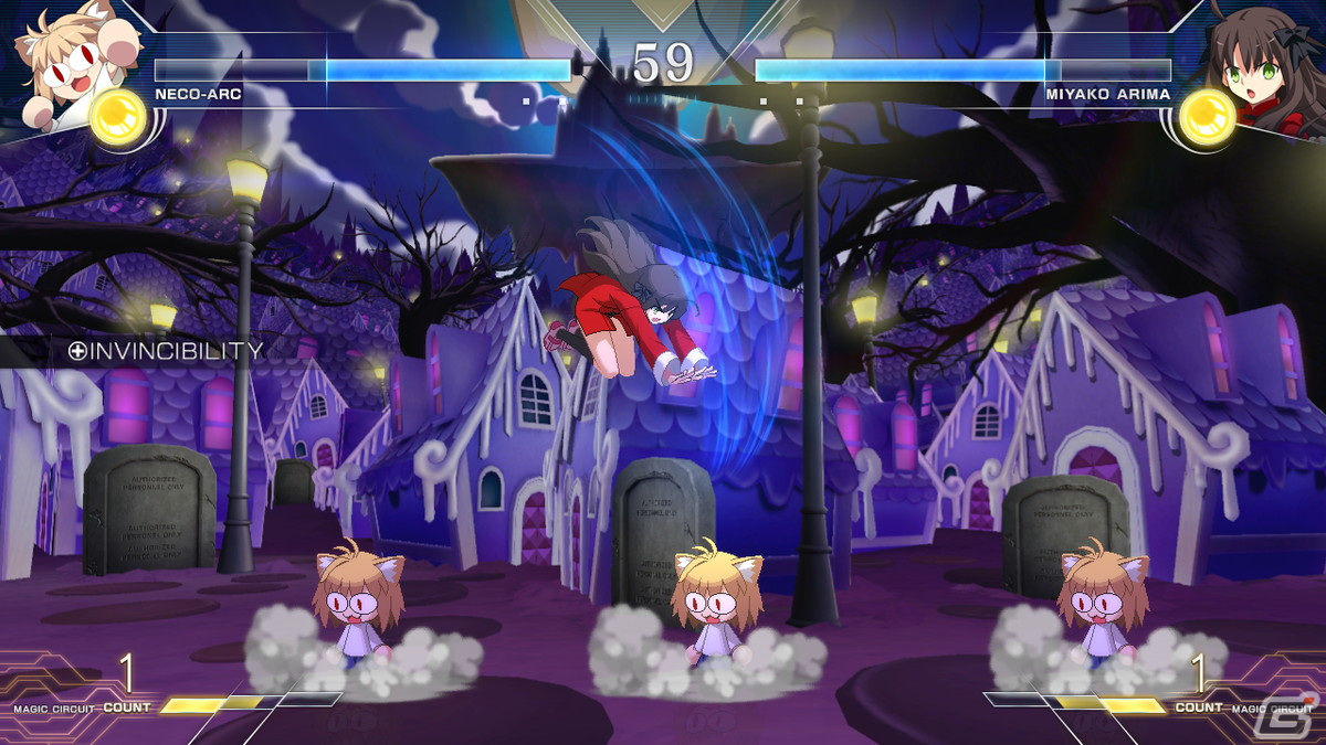 「MELTY BLOOD: TYPE LUMINA」の無料追加キャラ第3弾「ネコアルク」の技やバトル情報などが公開！の画像5