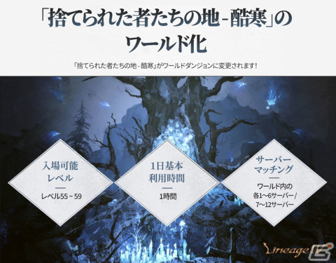「リネージュW」に新たなシステム「錬金術」が追加！「捨てられた者たちの地 - 酷寒」はワールドダンジョンに変更の画像2