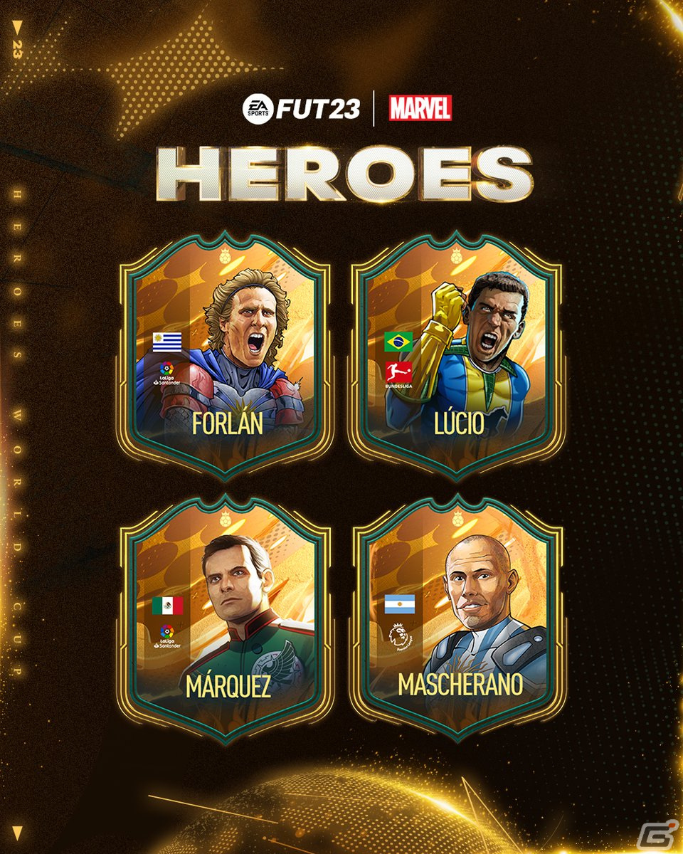「EA SPORTS FIFA 23」とMARVELのコラボが発表！FUTヒーローがMARVELのスーパーヒーローに変身の画像8