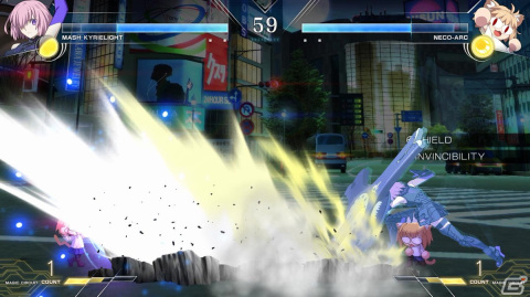 「MELTY BLOOD: TYPE LUMINA」追加キャラクター第3弾「マシュ」のバトル詳細やVS「セイバー」の対戦ムービー2本が公開！の画像16