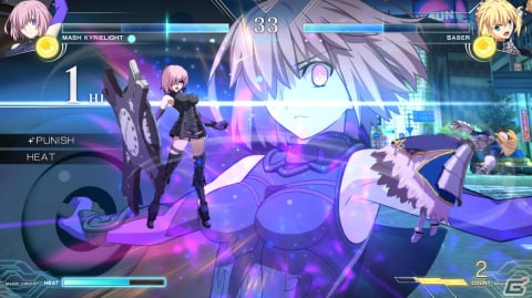 「MELTY BLOOD: TYPE LUMINA」追加キャラクター第3弾「マシュ」のバトル詳細やVS「セイバー」の対戦ムービー2本が公開！の画像19