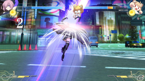 「MELTY BLOOD: TYPE LUMINA」追加キャラクター第3弾「マシュ」のバトル詳細やVS「セイバー」の対戦ムービー2本が公開！の画像6