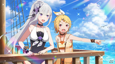 「リゼロス」ストーリーイベント「ドキドキ☆ホロゥパニック！」後半が本日より開催！水着衣装のアナスタシアが新登場するガチャもの画像2