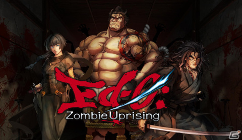 ゾンビの大群をなぎ倒すローグライクACT「Ed-0: Zombie Uprising」に青い瞳の忍者「眞一〇華（まとか）」が参戦！の画像1