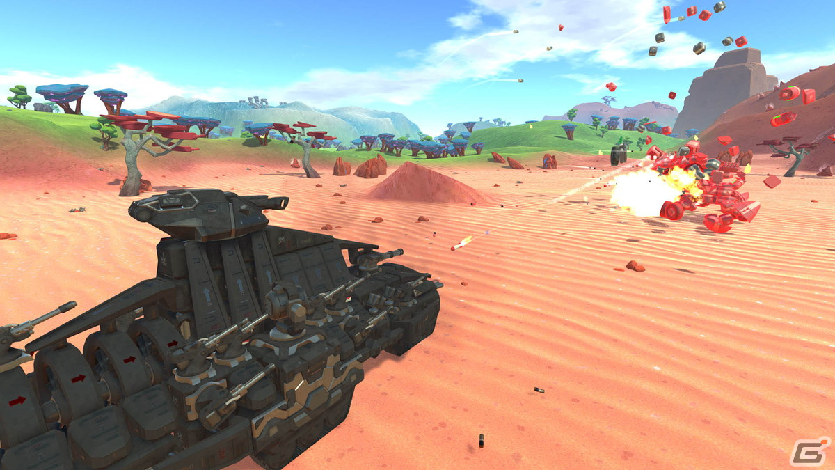 自由に乗り物や基地を作れるサンドボックス型サバイバルアドベンチャー「テラテック」のPS4版が8月25日に配信！の画像9