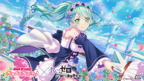 「バンドリ！ ガールズバンドパーティ！」にて「Re:ゼロから始める異世界生活」コラボ企画第2弾が8月20日に開催！若宮イヴ、松原花音、瀬田薫の3人がコラボの画像18