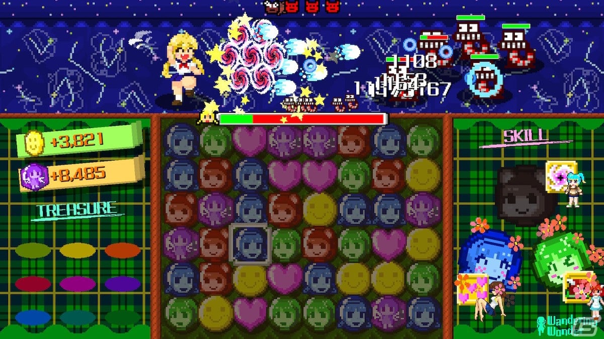 負債まみれのお姫様たちを救出するパズルバトルゲーム「パズルバトラー！みらい」がSwitchで9月22日に発売決定！の画像10