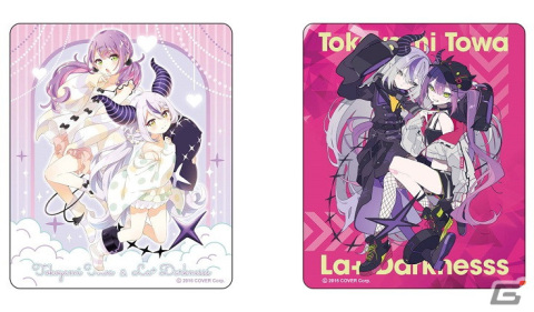 「カプとれ」がホロライブ「常闇トワ」＆「ラプラス・ダークネス」ペアとコラボ！描きおろしイラストによるプライズ景品が登場の画像4
