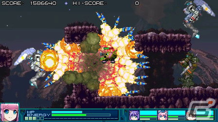 コミカル暴走アクションSTG「爆裂武装 バルビークル」がSteamで8月26日に配信！の画像12