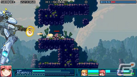 コミカル暴走アクションSTG「爆裂武装 バルビークル」がSteamで8月26日に配信！の画像2