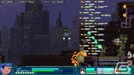 コミカル暴走アクションSTG「爆裂武装 バルビークル」がSteamで8月26日に配信！の画像5