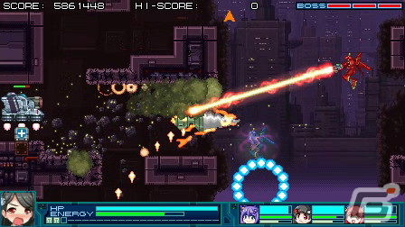 コミカル暴走アクションSTG「爆裂武装 バルビークル」がSteamで8月26日に配信！の画像9