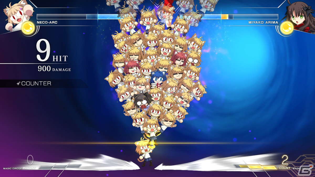 「MELTY BLOOD: TYPE LUMINA」無料の追加キャラクター「マシュ」と「ネコアルク」が配信開始！大型アップデートも実施の画像6