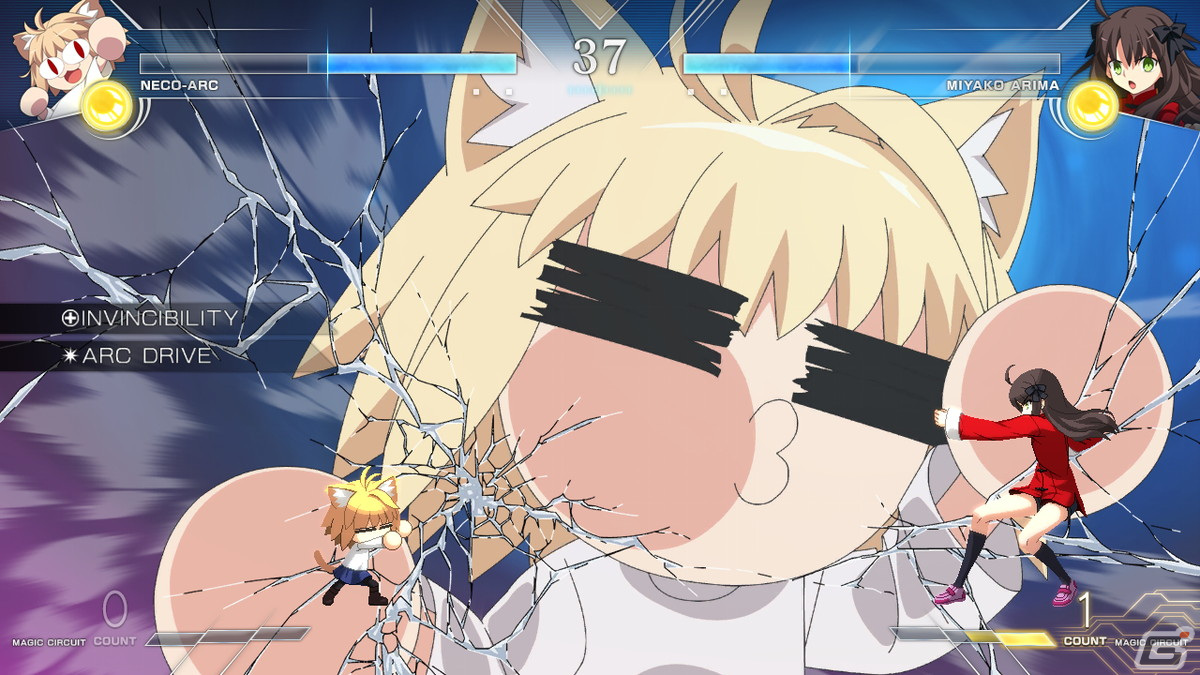 「MELTY BLOOD: TYPE LUMINA」無料の追加キャラクター「マシュ」と「ネコアルク」が配信開始！大型アップデートも実施の画像7