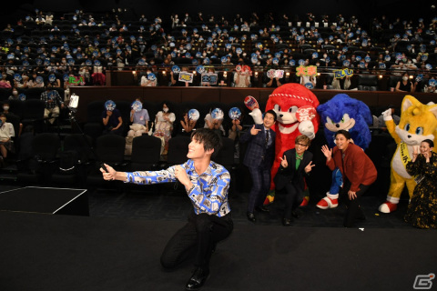 映画「ソニック・ザ・ムービー／ソニック VS ナックルズ」初日舞台挨拶のイベントレポートが到着！の画像15