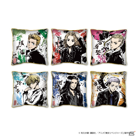 「東京リベンジャーズ×GiGOキャンペーン2022」が8月27日より開催！墨絵師・御歌頭氏による描き下ろしイラストを使用したプライズが登場の画像6
