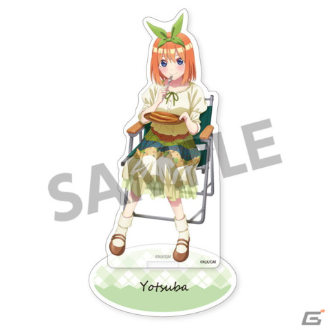 「映画 五等分の花嫁」キャンプ ver.のB1タペストリー、B2タペストリー、アクリルフィギュアなどがホビーストックより登場の画像10