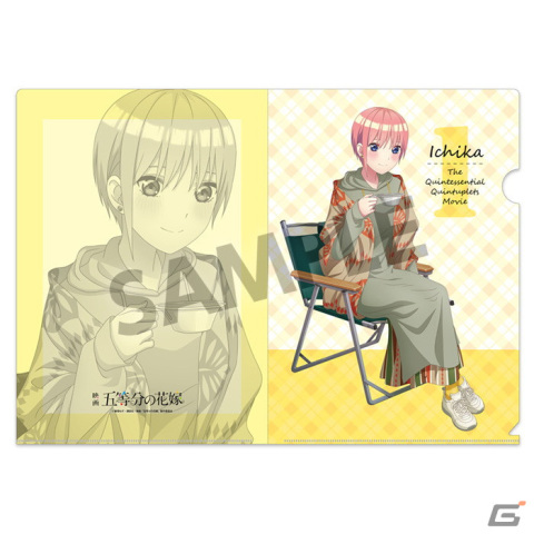 「映画 五等分の花嫁」キャンプ ver.のB1タペストリー、B2タペストリー、アクリルフィギュアなどがホビーストックより登場の画像17