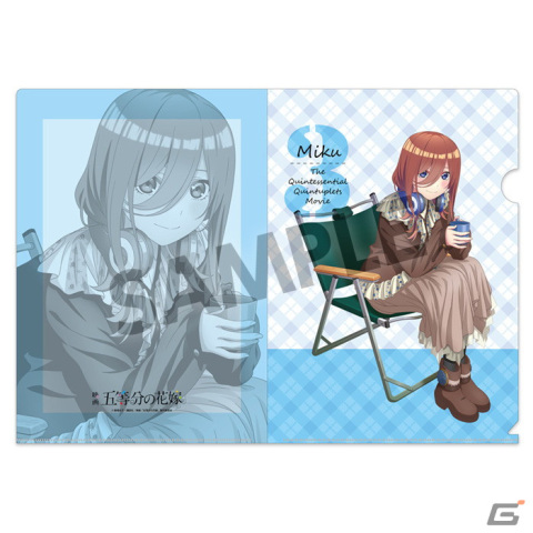 「映画 五等分の花嫁」キャンプ ver.のB1タペストリー、B2タペストリー、アクリルフィギュアなどがホビーストックより登場の画像19