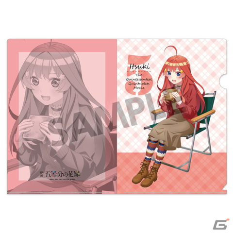 「映画 五等分の花嫁」キャンプ ver.のB1タペストリー、B2タペストリー、アクリルフィギュアなどがホビーストックより登場の画像21