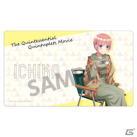 「映画 五等分の花嫁」キャンプ ver.のB1タペストリー、B2タペストリー、アクリルフィギュアなどがホビーストックより登場の画像27