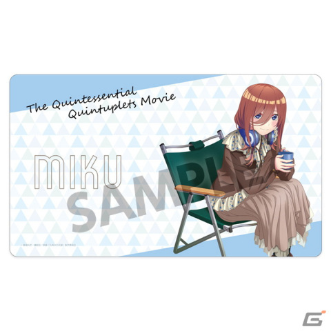 「映画 五等分の花嫁」キャンプ ver.のB1タペストリー、B2タペストリー、アクリルフィギュアなどがホビーストックより登場の画像29