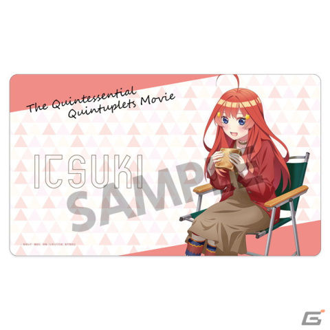 「映画 五等分の花嫁」キャンプ ver.のB1タペストリー、B2タペストリー、アクリルフィギュアなどがホビーストックより登場の画像31