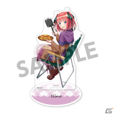 「映画 五等分の花嫁」キャンプ ver.のB1タペストリー、B2タペストリー、アクリルフィギュアなどがホビーストックより登場の画像8