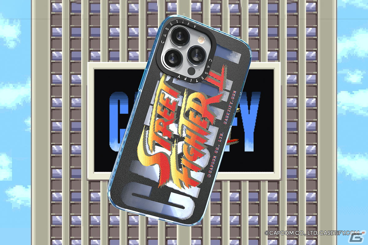 CASETiFYと「ストリートファイター」のコラボアイテムが登場！スマホケースやウォーターボトルなどがラインナップの画像1