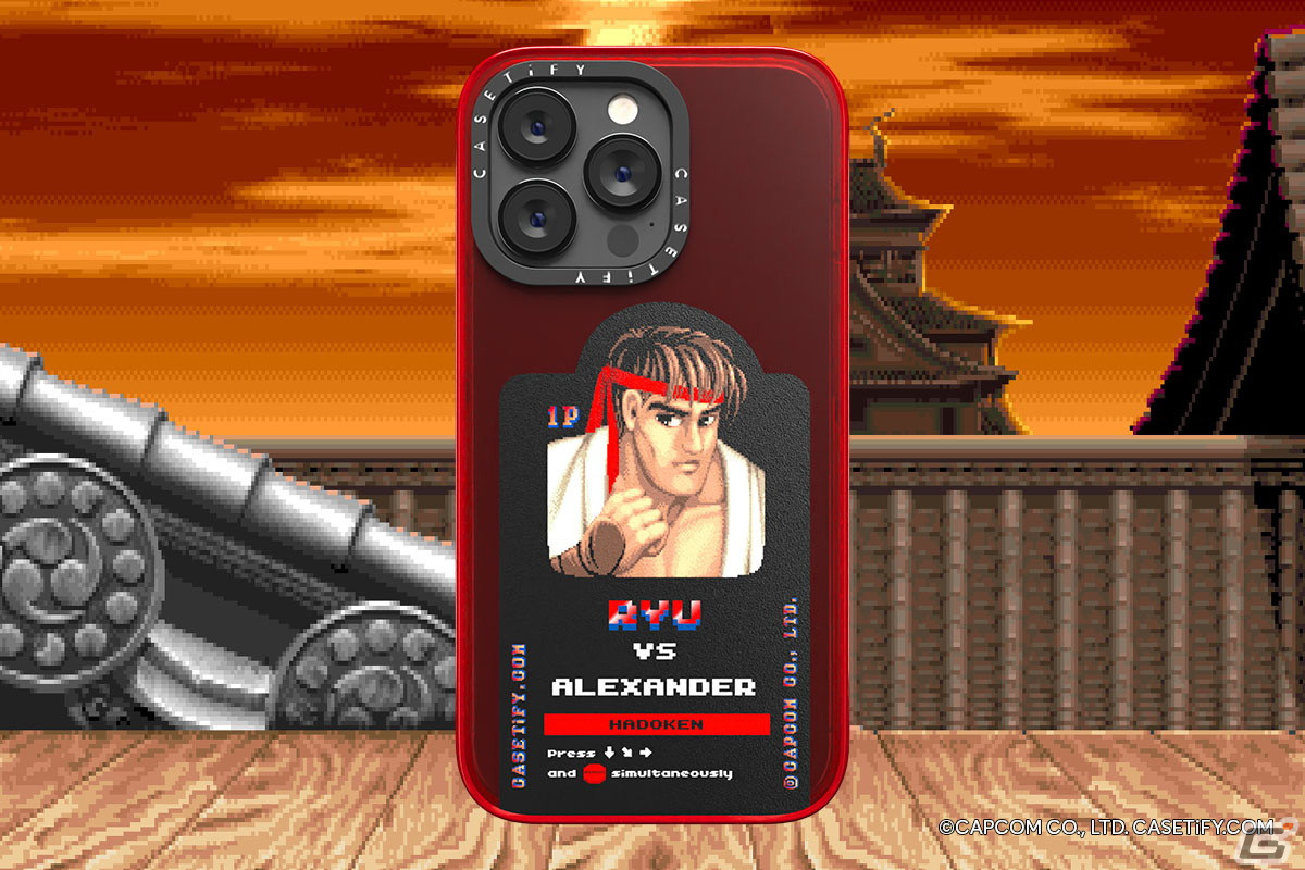 CASETiFYと「ストリートファイター」のコラボアイテムが登場！スマホケースやウォーターボトルなどがラインナップの画像3