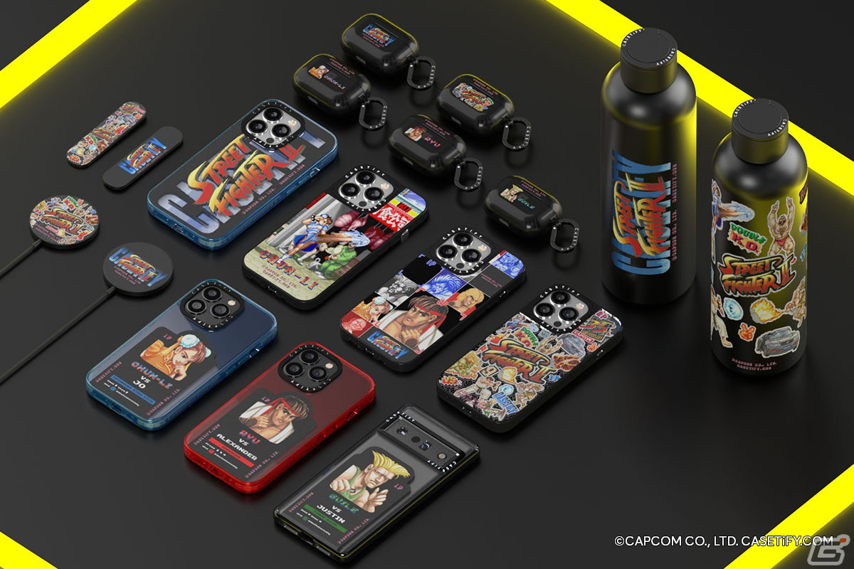 CASETiFYと「ストリートファイター」のコラボアイテムが登場！スマホケースやウォーターボトルなどがラインナップの画像8