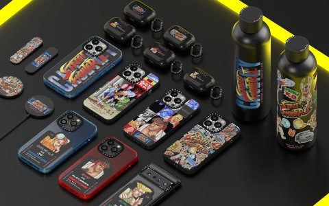 CASETiFYと「ストリートファイター」のコラボアイテムが登場！スマホケースやウォーターボトルなどがラインナップ