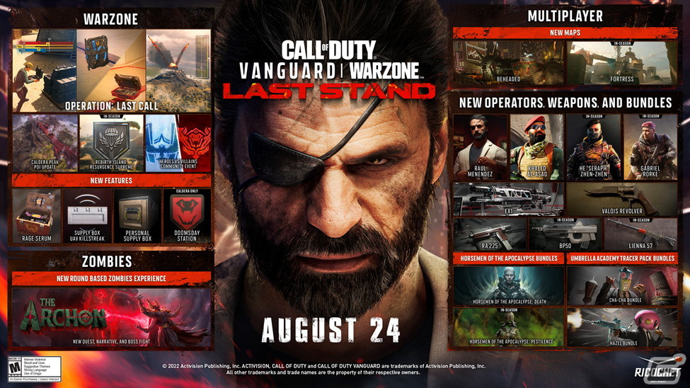 Call of Duty:VANGUARD」と「Call of Duty: Warzone」にラウル ...