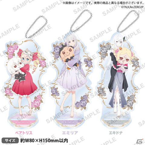 Re:ゼロから始めるエミリアの誕生日生活 2022 inマルイ」の全商品が