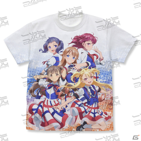 「シャインポスト」よりTINGSとHY:RAINメンバーがデザインされたフルグラフィックTシャツなど新グッズ8種が登場！の画像1