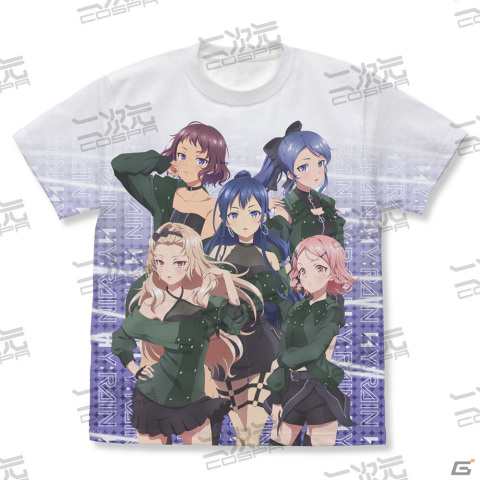 「シャインポスト」よりTINGSとHY:RAINメンバーがデザインされたフルグラフィックTシャツなど新グッズ8種が登場！の画像2