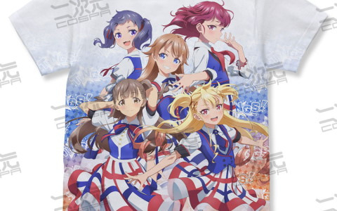 「シャインポスト」よりTINGSとHY:RAINメンバーがデザインされたフルグラフィックTシャツなど新グッズ8種が登場！
