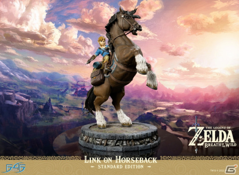 「ゼルダの伝説 ブレス オブ ザ ワイルド」よりリンクが大馬にまたがった大迫力のスタチューが登場！の画像1