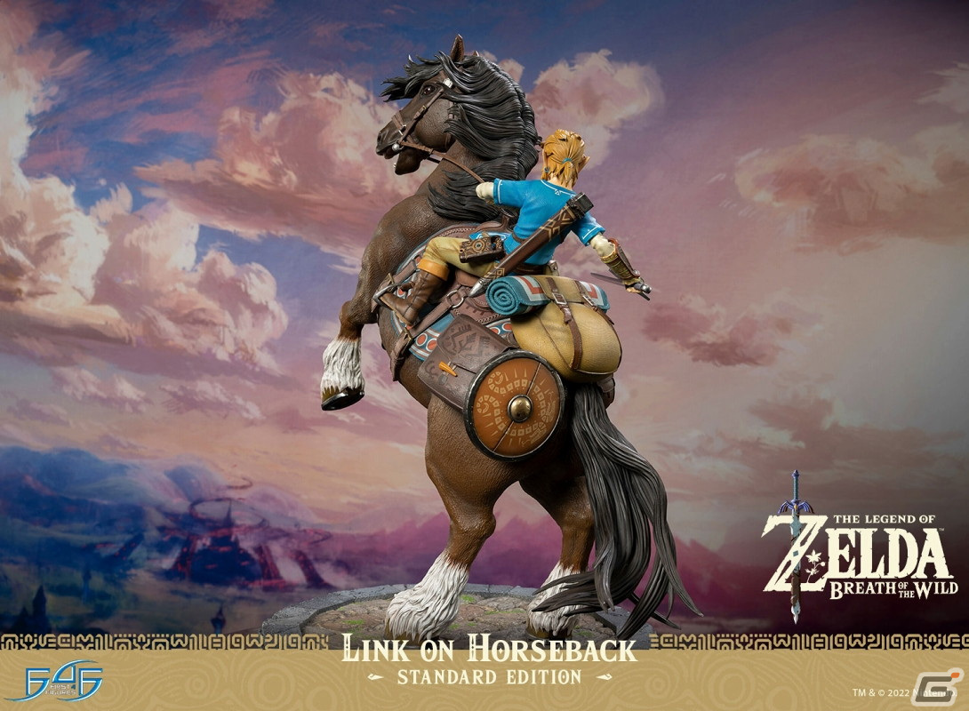 「ゼルダの伝説 ブレス オブ ザ ワイルド」よりリンクが大馬にまたがった大迫力のスタチューが登場！の画像12