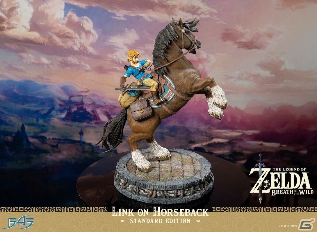 「ゼルダの伝説 ブレス オブ ザ ワイルド」よりリンクが大馬にまたがった大迫力のスタチューが登場！の画像2