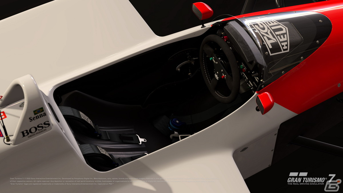 「グランツーリスモ7」アイルトン・セナさんがドライブしたF1マシン「マクラーレン MP4/4 '88」などを追加するアップデートが8月25日に配信の画像6