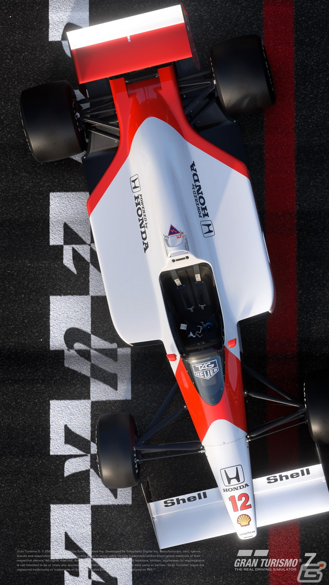 グランツーリスモ7」アイルトン・セナさんがドライブしたF1マシン