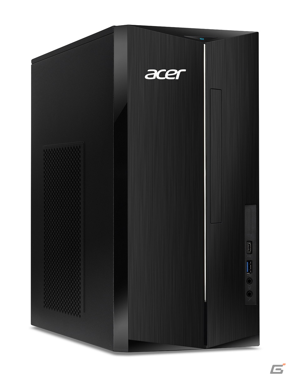 Acer、ゲーミングデスクトップPC「Aspire TC」シリーズから新モデル「TC-1760-H58Y/166SA」を発売―幅16.5mmのコンパクトサイズの画像2